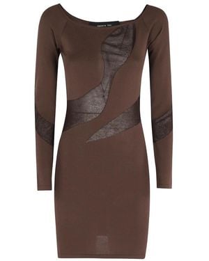 FEDERICA TOSI Knitted Dresses - Brown