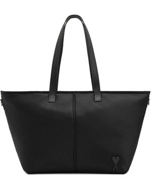 Ami Paris Tote Bags - Nero
