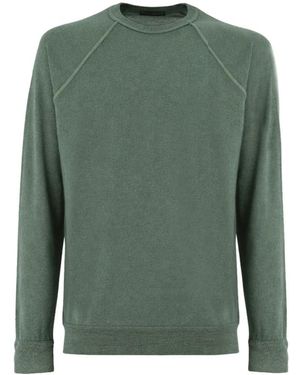 Drumohr Round-Neck Knitwear - Verde