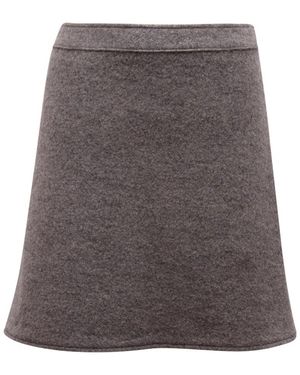 Max Mara Calia Mini Rok - Grijs