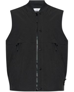Stone Island Vests - Black