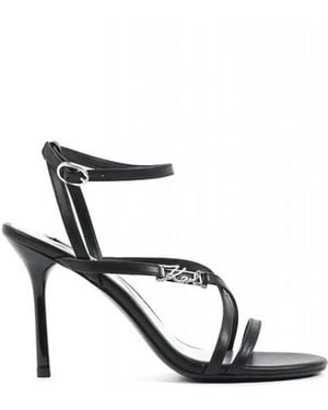 KARL LAGERFELD High Heel Sandals - Black