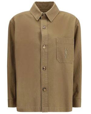 Saint Laurent Light Jackets - Green