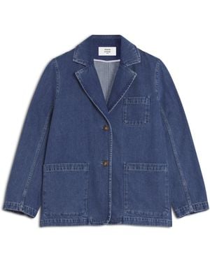 Maison Kitsuné Denim Jackets - Blauw