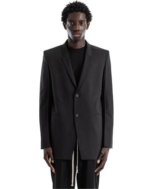 Rick Owens Jassen ,Zwart ,Katoen Concordian Jacket