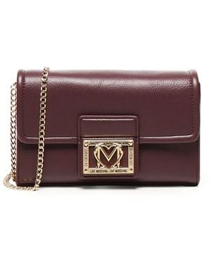Love Moschino Cross Body Bags - Purple