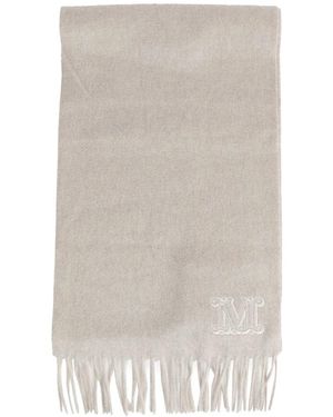 Max Mara Accessoires ,Kasjmier Wsdalia Sjaal - Naturel