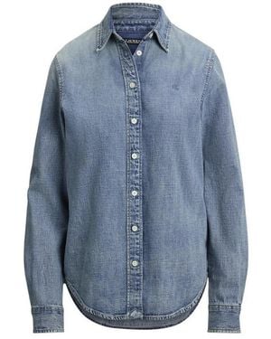 Ralph Lauren Denim Shirt - Blauw