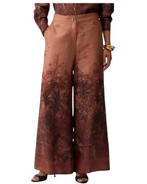 Liu Jo Broeken ,Bruin ,Polyester Pantaloni