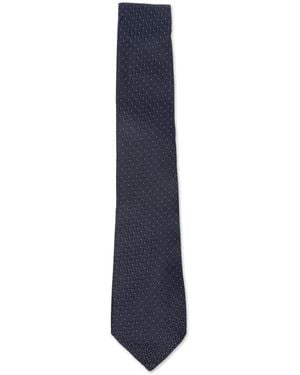 Canali Zijden Stropdas - Blauw
