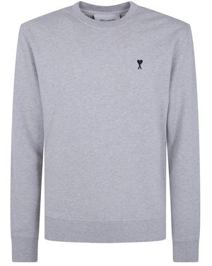 Ami Paris Sweatshirts - Gris