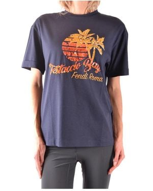 Fendi T-Shirts - Blue