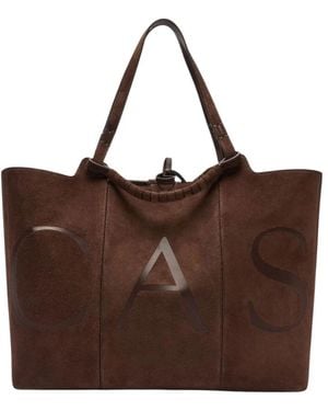 Casadei Tassen ,Bruin ,Suède Tote Bag