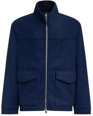 Dondup Light Jackets - Blue