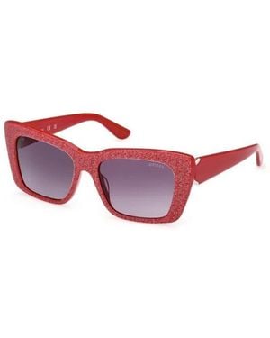 Guess Accessoires ,Rood ,Gu 7890 Zonnebril
