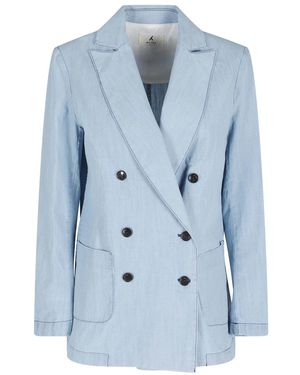 Myths Denim Blazer - Blau