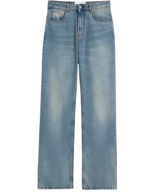 Ami Paris Straight Jeans - Azul