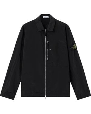 Stone Island Nylon Metal - Zwart