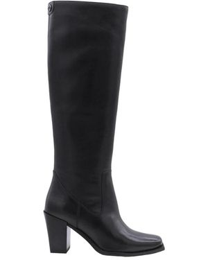 Bronx Schoenen ,Zwart ,Banjo Stijl Laarzen