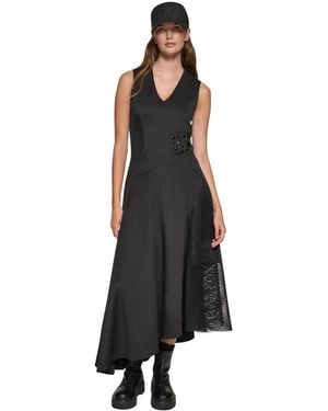 DKNY Midi Dresses - Negro