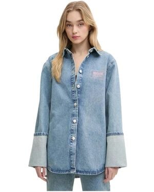 Moschino Denim Shirts - Blau