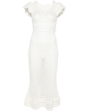 JW Anderson Knitted Dresses - Blanco