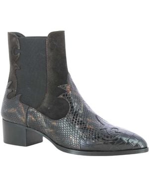 Pertini Cowboy Boots - Gris