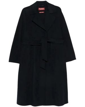 Max Mara Belted Coats - Negro