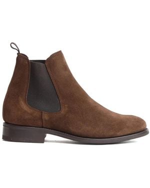 BERWICK  1707 Chelsea Boots - Marrone