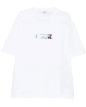 Off-White c/o Virgil Abloh Grafisch T-Shirt - Wit