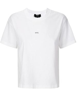 A.P.C. T-Shirts - White