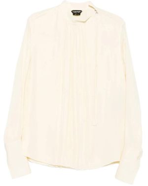 Tom Ford Blouses - Natural