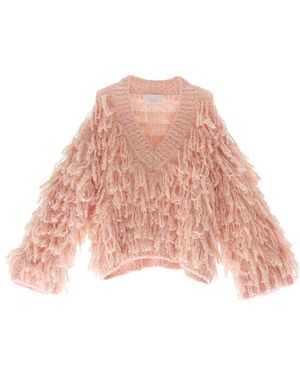 Genny Maglia Scollata - Roze