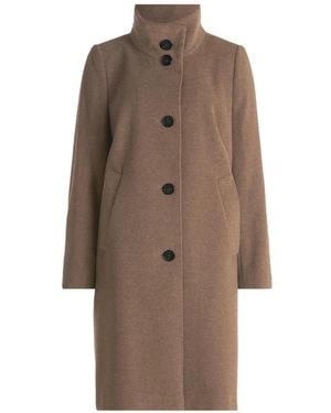 Betty Barclay Single-Breasted Coats - Bruin
