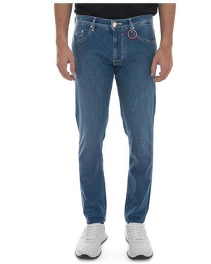 Tramarossa Leonardo-Dbccp 5 Pocket Denim Jeans - Blauw