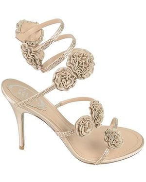 Rene Caovilla Schoenen ,High Heel Sandalen - Metallic