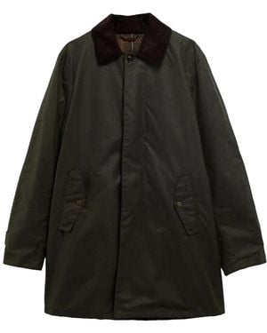 Barbour Single-Breasted Coats - Black