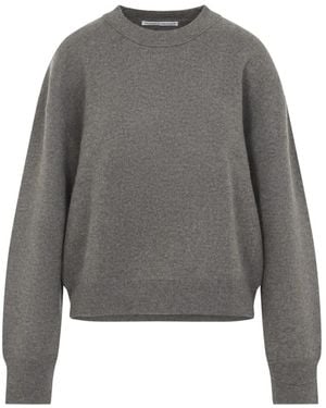 Studio Nicholson Round-Neck Knitwear - Grigio