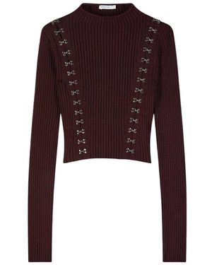 Patrizia Pepe Round-Neck Knitwear - Rosso