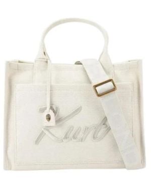 Kurt Geiger Shopping Bags - White