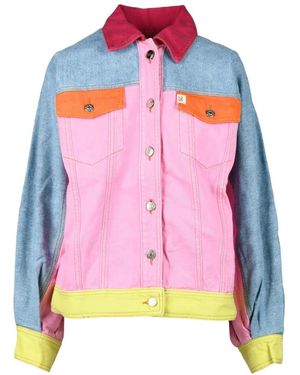 Semicouture Denim Jackets - Rosa