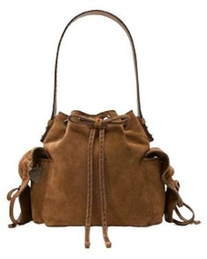Acne Studios Multipocket Bucket Bag - Braun