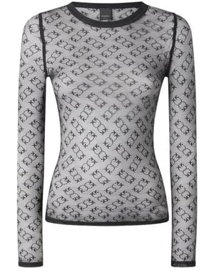 Pinko Long Sleeve Tops - Gris