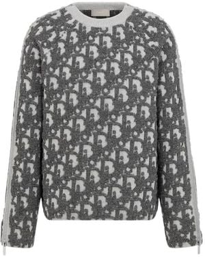 Dior Round-Neck Knitwear - Grijs