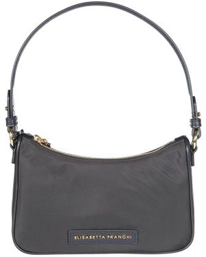 Elisabetta Franchi Shoulder Bags - Grey