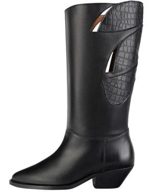 L37 Cowboy Boots - Nero
