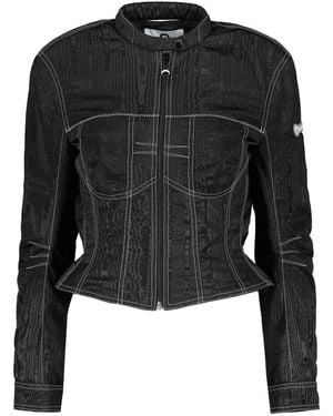 Marine Serre Light Jackets - Black
