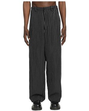 Willy Chavarria Wide Trousers - Black