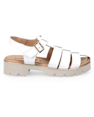 Sangiorgio Flat Sandals - Metálico