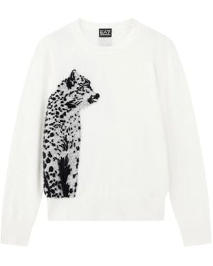 EA7 Neva Pullover - Wit